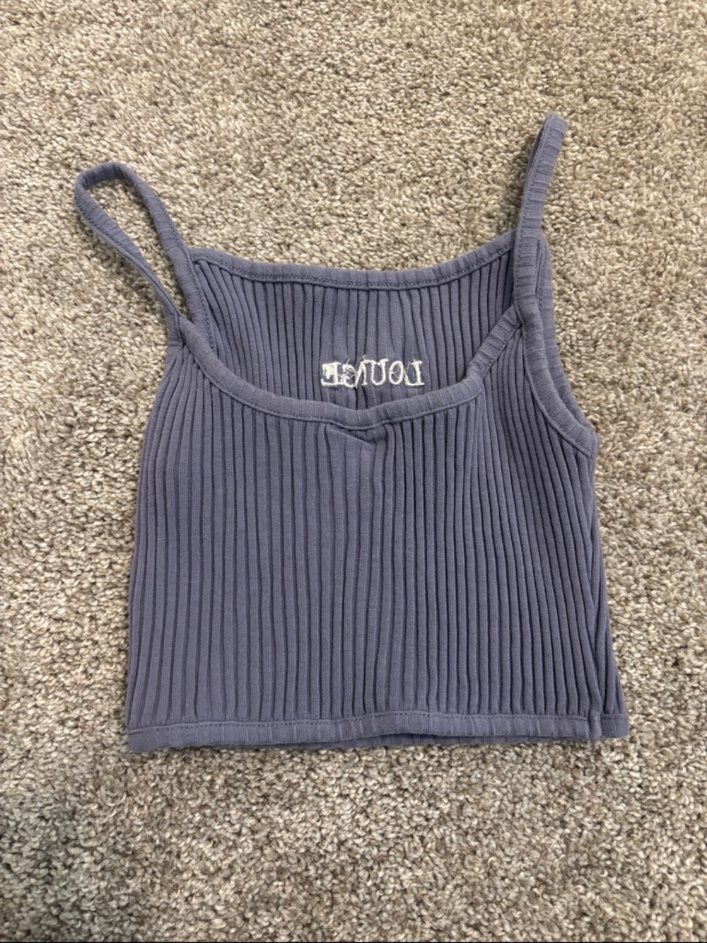Lounge Ribbed Two-Piece Pajama Set - Picture 7 of 8